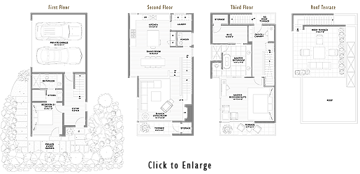 Townhome 1756 Floorplan